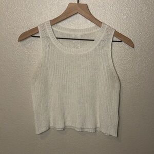 Sadie and sage cropped sweater vest size small
